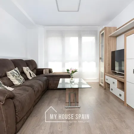 Myhousespain - Espacioso Piso Con Parking * Gijón