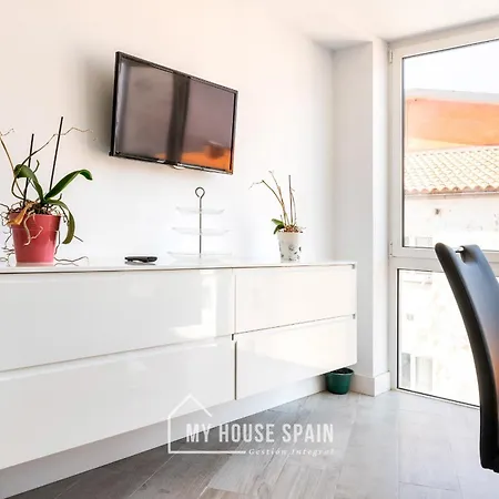 Lägenhet Myhousespain - Espacioso Piso Con Parking Gijón